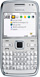 Nokia E72 Zircon White NAVI