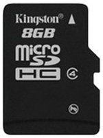 Micro SD (TransFlash) 8 Gb Kingston class 4