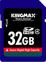 SD 32 Gb Kingmax class 4