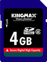 SD 4 Gb Kingmax class 4