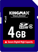 SD 4 Gb Kingmax class 6