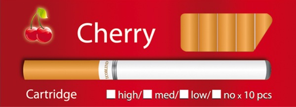 Картридж для эл. сигарет Вишня без никотина (x10)