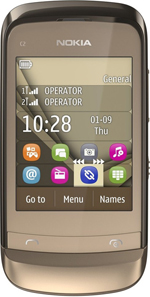 Nokia C2-06 Golden Buff