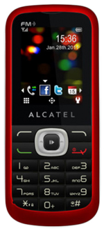 Alcatel ONE TOUCH 506D Spicy Red